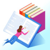 小説を読むイメージ